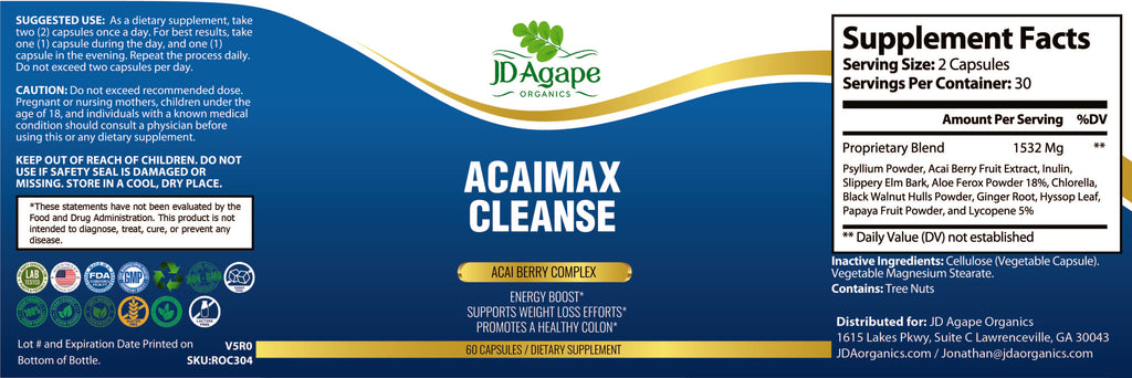 Acaimax Cleanse - Acai Berry Complex