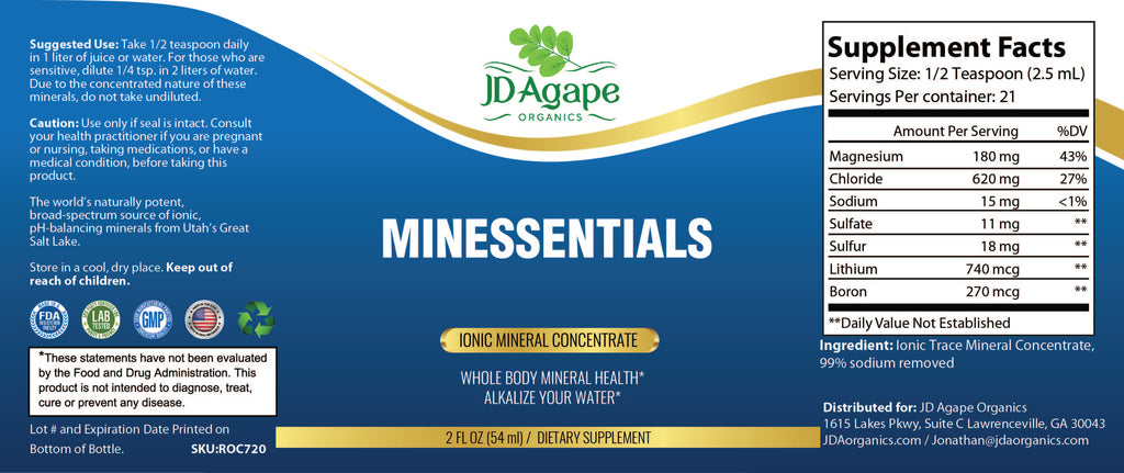 Minessentials - Ionic Mineral Concentrate