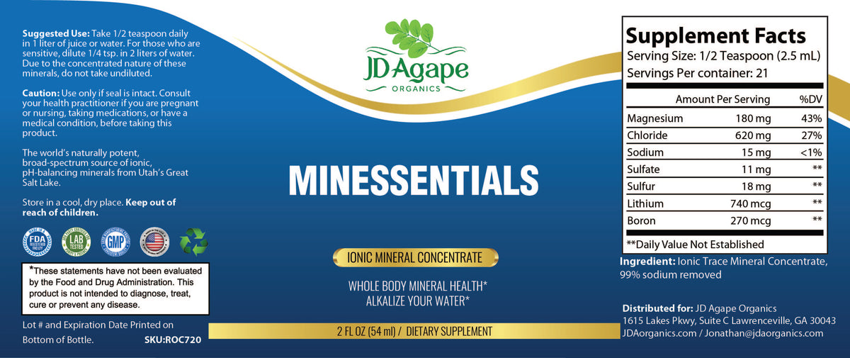 Minessentials - Ionic Mineral Concentrate
